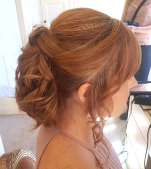 wedding up do with height